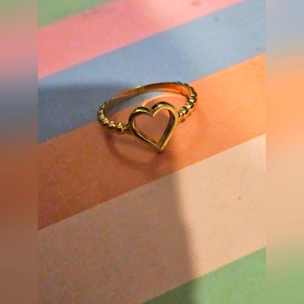14k yellow gold ring